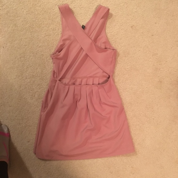 Forever 21 Pink Wrap Dress - Picture 2 of 2